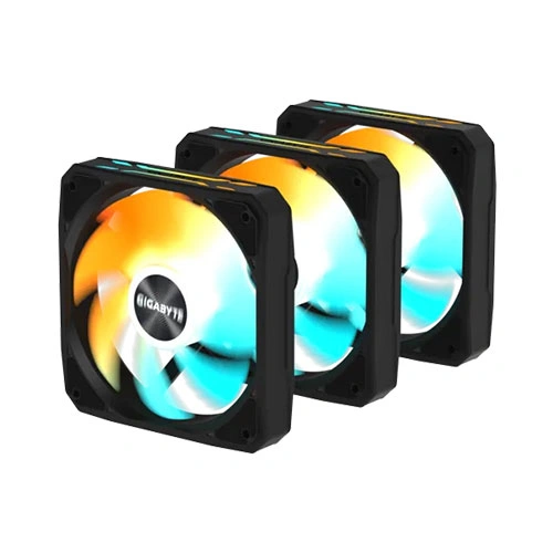 Gigabyte EZ Chain Fan 120mm Triple Pack ARGB Cabinet Fan